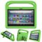 Per Amazon Fire 7 2022 manico a mano -shock -head tablet con supporto a triangolo (verde)