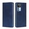 Per Xiaomi Redmi K50 Ultra/Xiaomi 12T/Xiaomi 12T Pro Cow Texture Magnetica Custodia per Telefono in Pelle Flip Orizzontale(Blu)