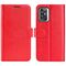 Per ZTE Blade A72 5G R64 Custodia per telefono in pelle con vibrazione orizzontale texture (rosso)