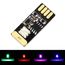 Car Styling USB LED Atmosfera acustica colorata Luce tattile Cambia colore che regola la lampada dell'umore