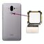 Flat Cable Sensore Impronte per Huawei Mate 9 - Argento SP4160S