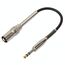 Cavo audio per microfono stereo da 30 cm XLR a 3 pin maschio a 6,35 mm (1/4 di pollice)