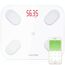 Bilancia digitale Gason S4 con app Bluetooth, supporto Android/iOS bianco TBD051325601A 6922165081401