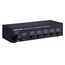 B032 Amplificatore di potenza 2 in 4 out Commutatore audio Altoparlante Senza perdita di qualità del suono 300 W per canale Comparatore distributore di interruttori con funzione di monitoraggio delle cuffie / ingresso audio