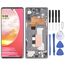 Schermo lcd originale con touch per LG Velvet 5G LM-G900 argento SPS2484B 6922437686784