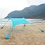 Tenda da campeggio e spiaggia dimensioni 210x160x150 cm blu cielo TBD0602354701A 6922621342247
