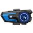 Auricolare bluetooth X7 per casco moto con guida vocale e musica blu TBD0604211201B