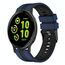 Cinturino sportivo in silicone bicolore per Garmin Vivoactive 5 20mm blue e nero SYA002640301M 6922223872899