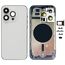 Cover posteriore USA per iPhone 14 Pro con tasti e vassoio sim argento EDA006931801D