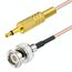 Cavo adattatore audio coassiale RG316 BNC maschio a 3,5mm maschio stereo 15 cm TBD0605162901A 6922878333719