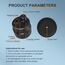Rilevatore di perdite di tubi ad alta resistenza (nero) WSM0018B 6922580167383