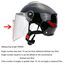 Pellicola Antipioggia e Antiappannamento per Casco Moto - Senza Tracce
