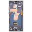 Schermo lcd originale con cornice US di ricambio per Samsung Galaxy S23 Ultra SM-S918U nero SPA6621B