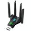 Scheda di rete wireless 5G 1300Mbps Dual Band USB WiFi Receiver senza driver PC9714 6922315884851