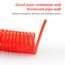 Compressore LAIZE Tubo a molla in PU flessibile ad aria con connettore, specifica: 12x8 mm, 6 m