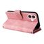 Custodia a tracolla in pelle con portafoglio e slot per iPhone 16 (rosa) EDA005483905F 6922679418168