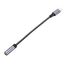 Cavo audio AUX da 3,5 mm femmina a tipo C da 13 cm (grigio) EDA006781701ACavo audio AUX da 3,5 mm femmina a tipo C da 13 cm (grigio) EDA006781701A