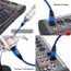 6 colori / set JC1015 XLR 3 pin maschio a femmina cavo audio, lunghezza: 1,8 m EDA006916402