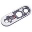 Copriobiettivo fotocamera originale di ricambio per Google Pixel 9 nero SPS8444B