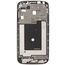 Telaio anteriore lcd originale 2 in 1 di ricambio per Galaxy S IV i9500 argento S-SPA-1041S