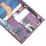 Schermo oled originale con touch e cornice per Galaxy S22 Ultra SM-S908B EU viola SPS6698P