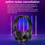 Cuffie stereo OY813 con microfono e cancellazione rumore per PC oro rosa SYA002238401B