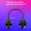 Cuffie stereo OY813 con microfono e cancellazione rumore per PC nero SYA002238401A