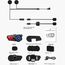 Auricolare bluetooth X7 per casco moto con guida vocale e musica argento TBD0604211201C