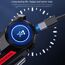 Auricolare bluetooth X7 per casco moto con guida vocale e musica blu TBD0604211201B