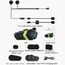 Auricolare Bluetooth per casco moto S3 per caschi integrali e mezzi (argento) TBD0604211801A