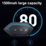 Auricolare bluetooth X6 impermeabile stereo vivavoce per casco moto TBD0604213001A
