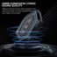 Auricolare bluetooth X6 impermeabile stereo vivavoce per casco moto soft line TBD0604213001B