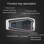 Cuffie stereo bluetooth 5.0 V10 per casco da moto e ciclismo TBD0604569601A