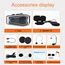 Cuffie stereo bluetooth 5.0 V10 per casco da moto e ciclismo TBD0604569601A