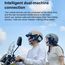 Cuffie bluetooth stereo TWVC per casco moto con base a clip sottile TBD0604906501