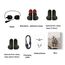 Cuffie bluetooth stereo TWVC per casco moto con base a clip sottile TBD0604906501