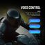 Auricolare bluetooth 5.1 per casco da ciclismo con interfono multiplo blu TBD0605414301C