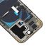 Cover posteriore Cina per iPhone 14 Pro con flat power, volume e ricarica oro EDA006931401B