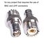 Adattatore coassiale RF BNC femmina a UHF PL-259 dritto TBD04246376