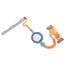 Cavo flessibile originale per sensore di impronte digitali Google Pixel 5 (verde) SPS7605G 6922651561355