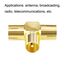Adattatore cavo coassiale per connettore antenna TV maschio a 2x femmina TBD04246370 6922487986210