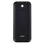 Cover posteriore in plastica per batteria in tinta unita per Nokia 225 (nero) SP1047BL 6922569504444