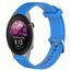 Cinturino per orologio Garmin Forerunner 255S 18 mm in silicone testurizzato blu cielo SYA002325104G 6922058814133