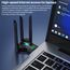 Scheda di rete wireless 5G 1300Mbps Dual Band USB WiFi Receiver senza driver PC9714 6922315884851