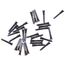 100 pezzi Viti da porta di ricarica per iPhone 13 Pro (nero) IP130125B 6922944751043