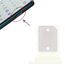 Vassoio per schede SIM per Google Pixel 5a giallo SPS5608Y 6922792940576