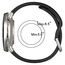Cinturino sportivo in silicone per Amazfit Active 2 Holes Style 22mm grigio siderale SYA002855901I 6922654257322