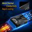 Ventola raffreddamento portatile Ice Troll 5 per laptop regolabile AC 220V nero PC2204B 6922144362018
