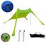 Tenda da campeggio e spiaggia dimensioni 210x160x150 cm blu cielo TBD0602354701A 6922621342247