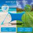 Tenda da campeggio e spiaggia dimensioni 210x160x150 cm blu cielo TBD0602354701A 6922621342247